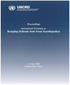 Cover of the International Workshop on Keeping Schools Safe from Earthquakes, 2006