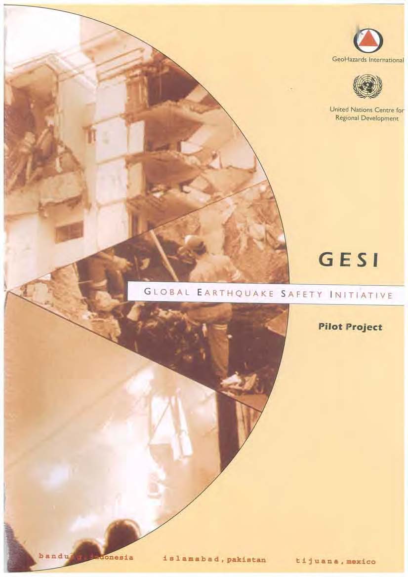 Cover of the report on GESI 