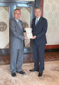 USG and Vice Governor of Aichi